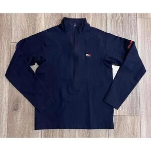 Ralph Lauren RLX Polo Sport Men's Navy Blue Half-Zip Sweatshirt Size Small